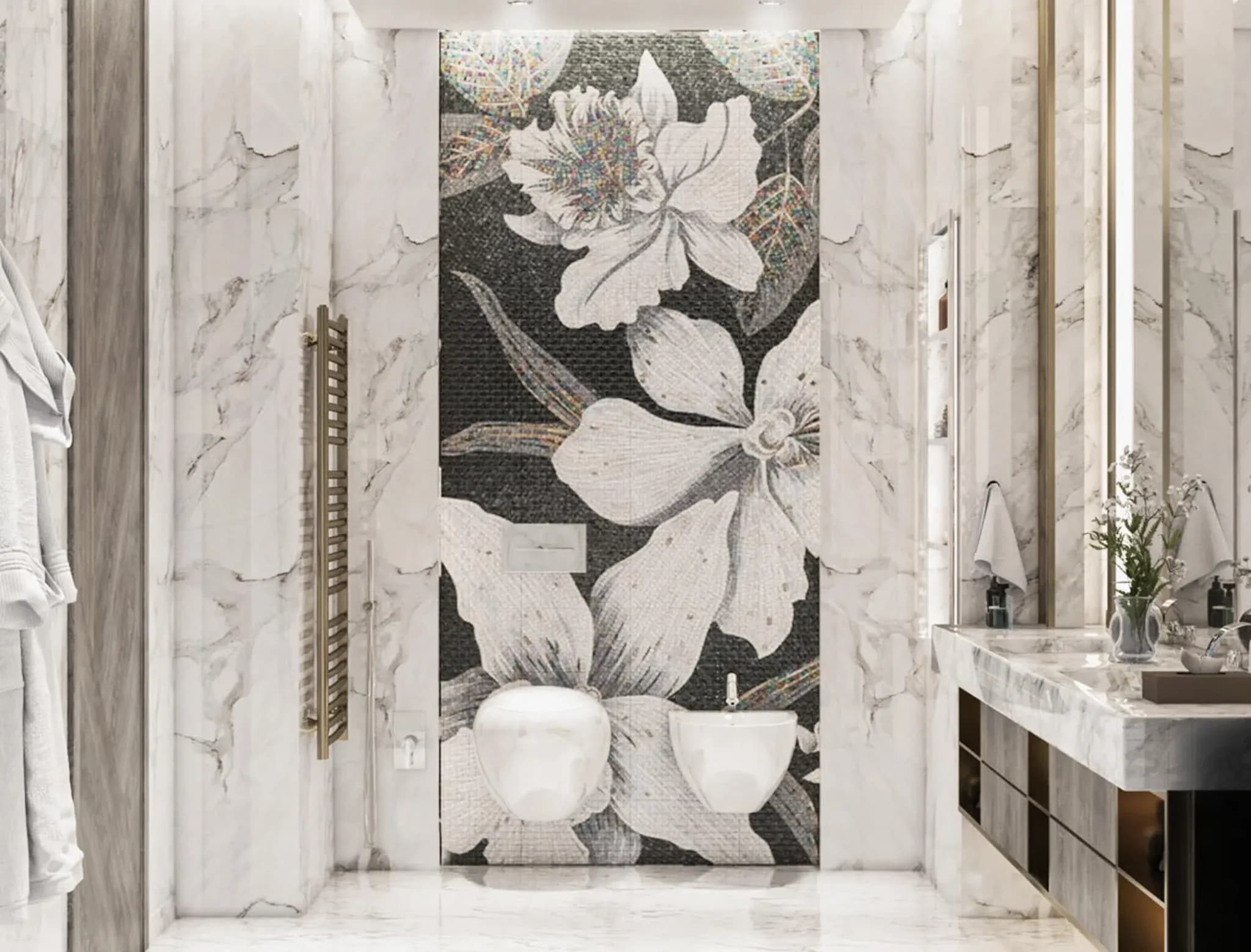 High-End Bathroom Interior Design Services in Dubai