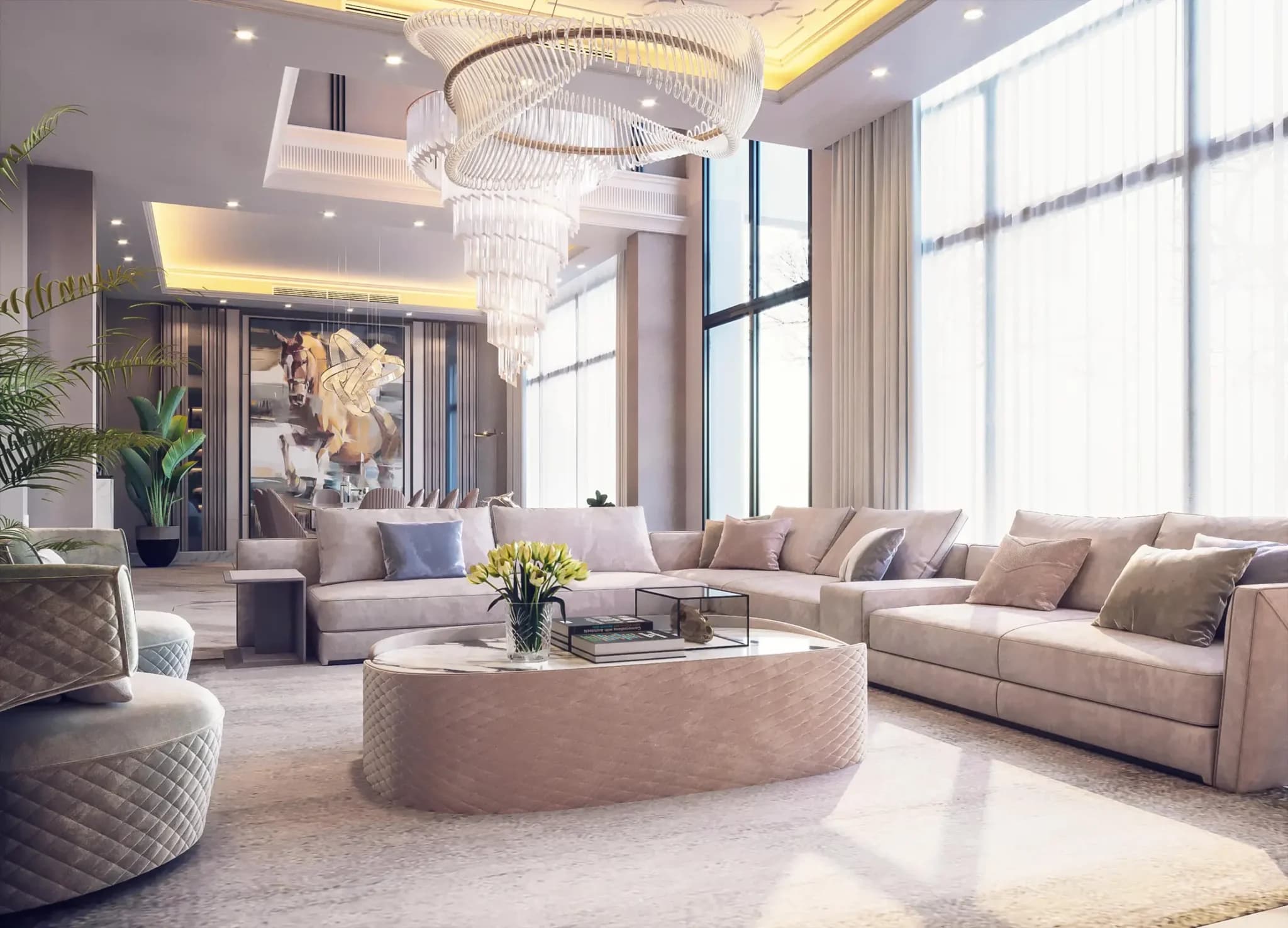 Fit-Out Design for Living Rooms Dubai