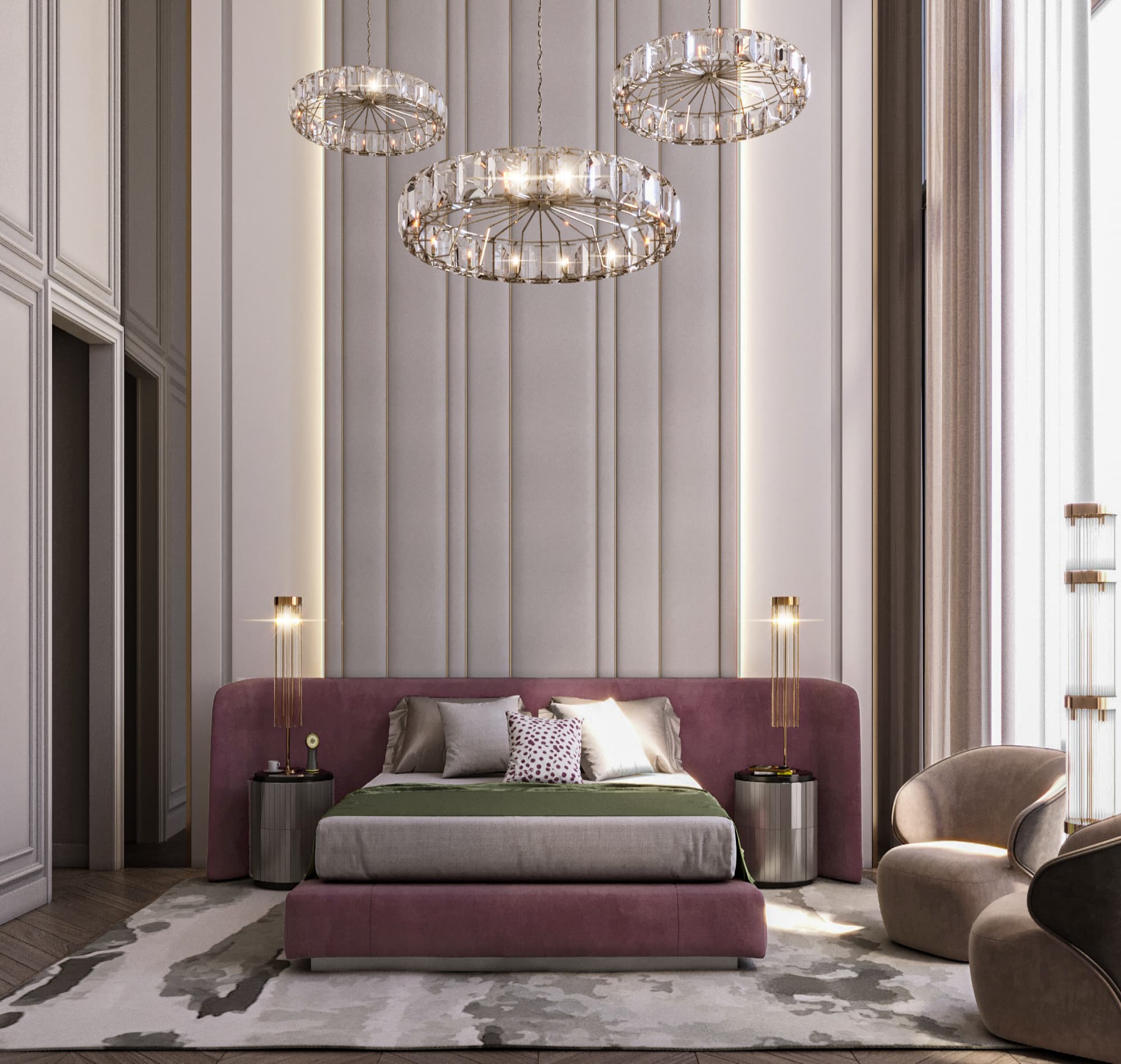 High-End Bedroom Interior Design Solutions in Dubai