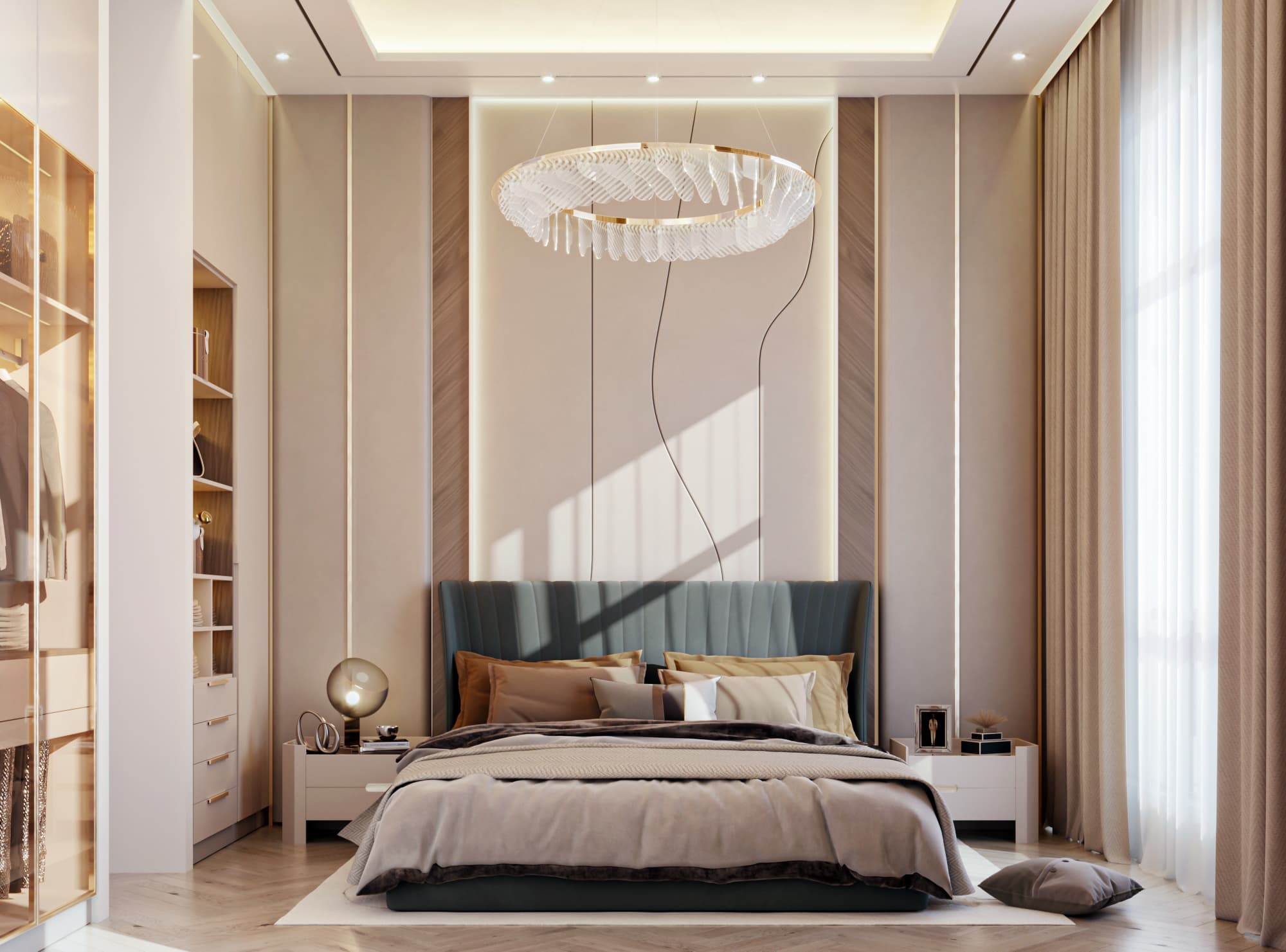 Luxury Bedroom Interior Design Services in Dubai