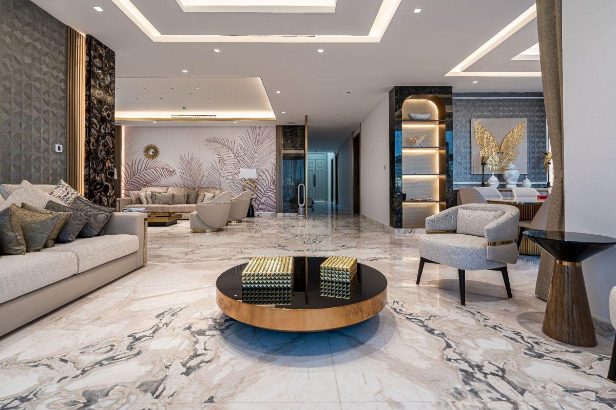 Luxury Villa Interior Design with Smart Home Integration