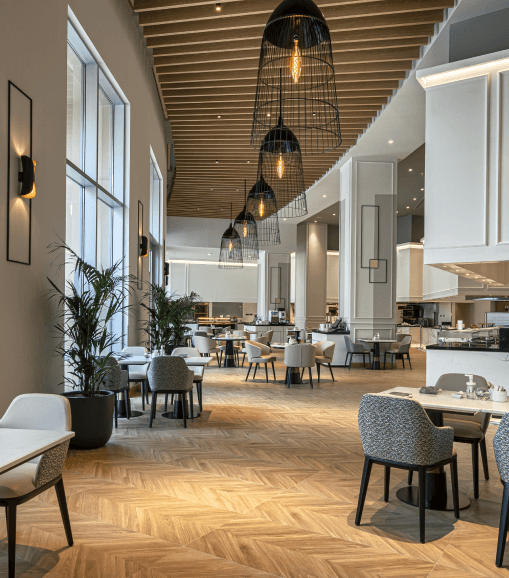 Living room interior design view